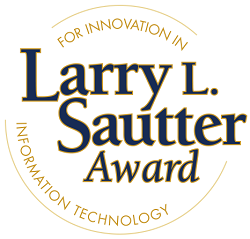 Larry L. Sautter Award Seal